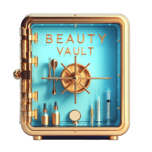 Beauty Vault Logo white background